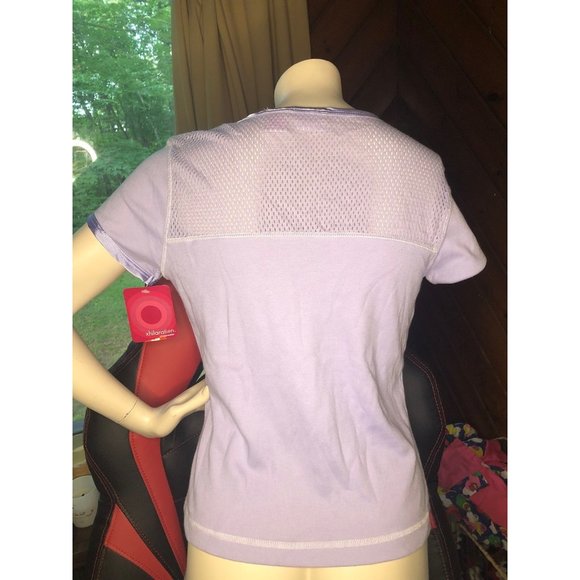 Y2K NWT Brooklyn 89 Purple mesh top tshirt - Picture 7 of 10